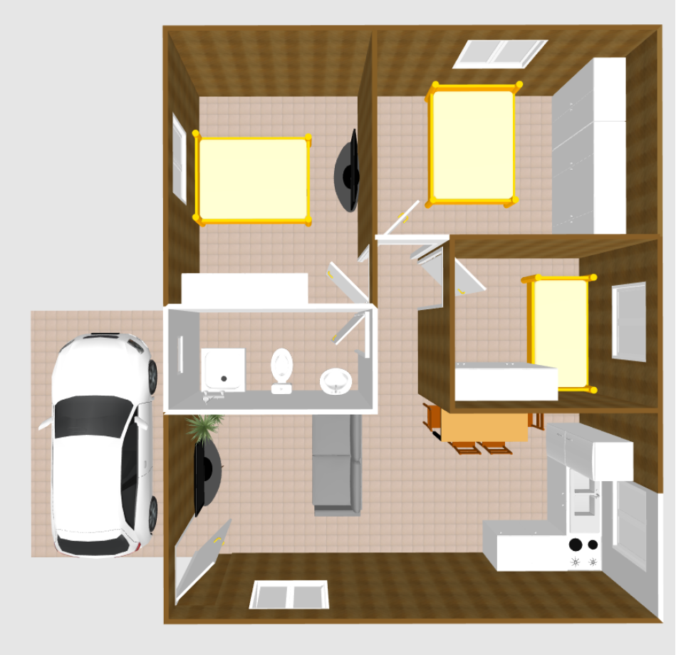 Render do Casa Colonial 01