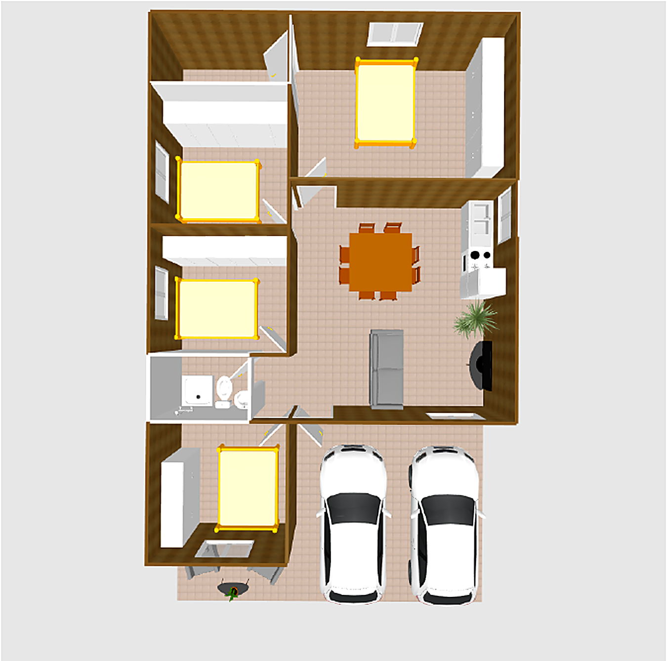 Render do Casa de Rancho 01
