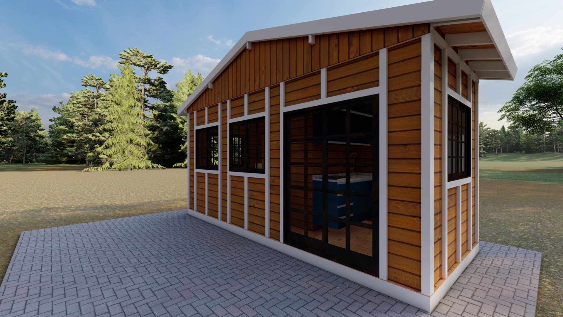 Render do P18 — 14,30m²